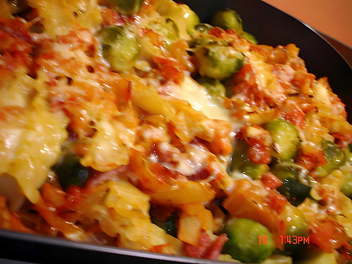 Recette De Choux De Bruxelles En Gratin