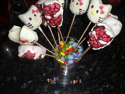 recette cake pops hello kitty,spider man