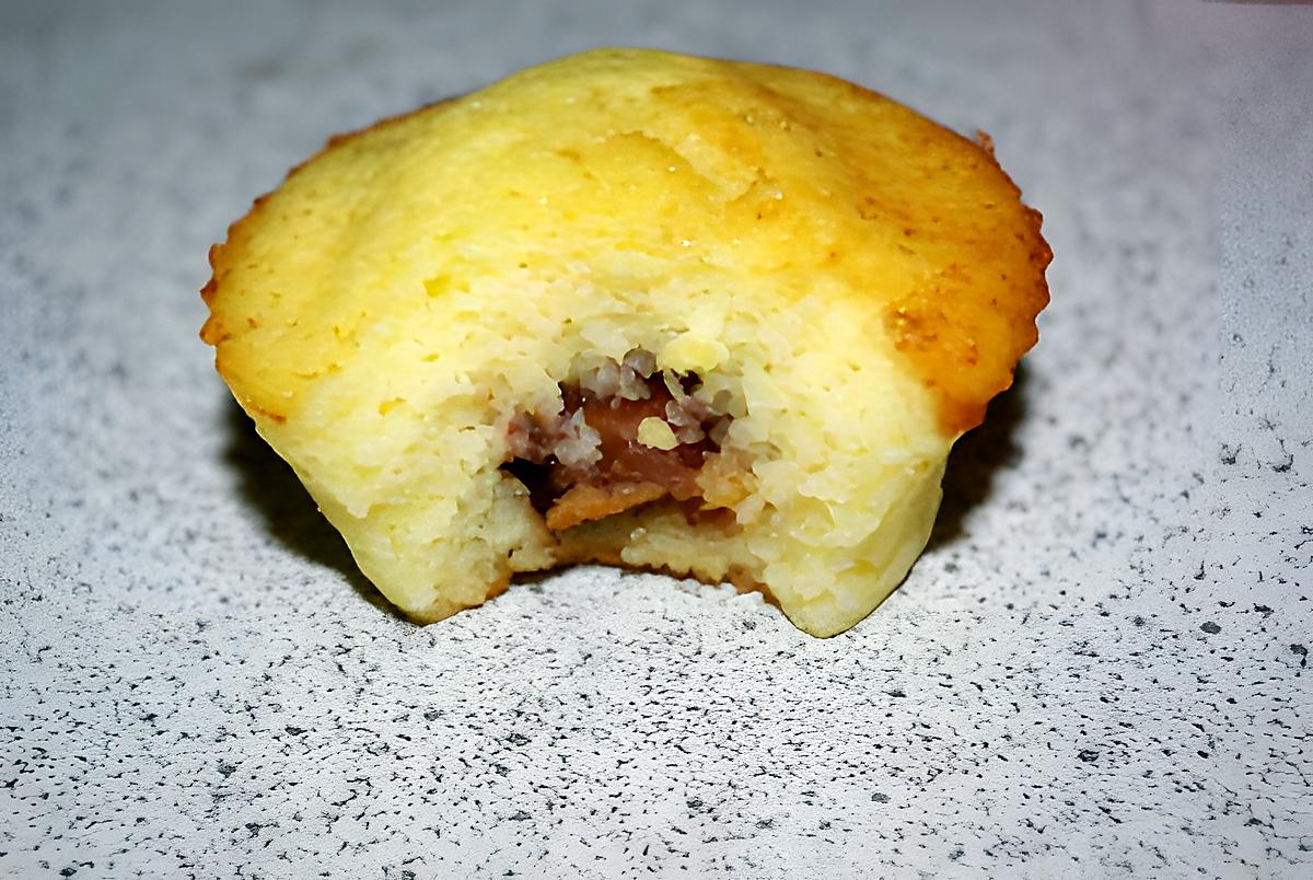 recette Muffin Coeur Pralinoise