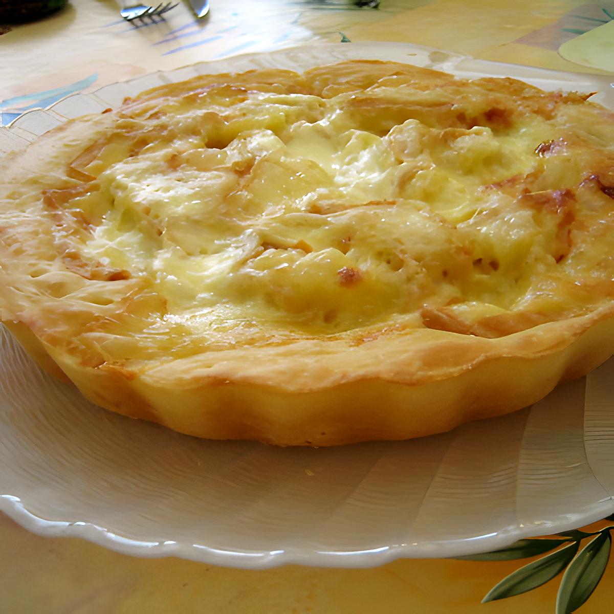 recette Tarte au Maroille