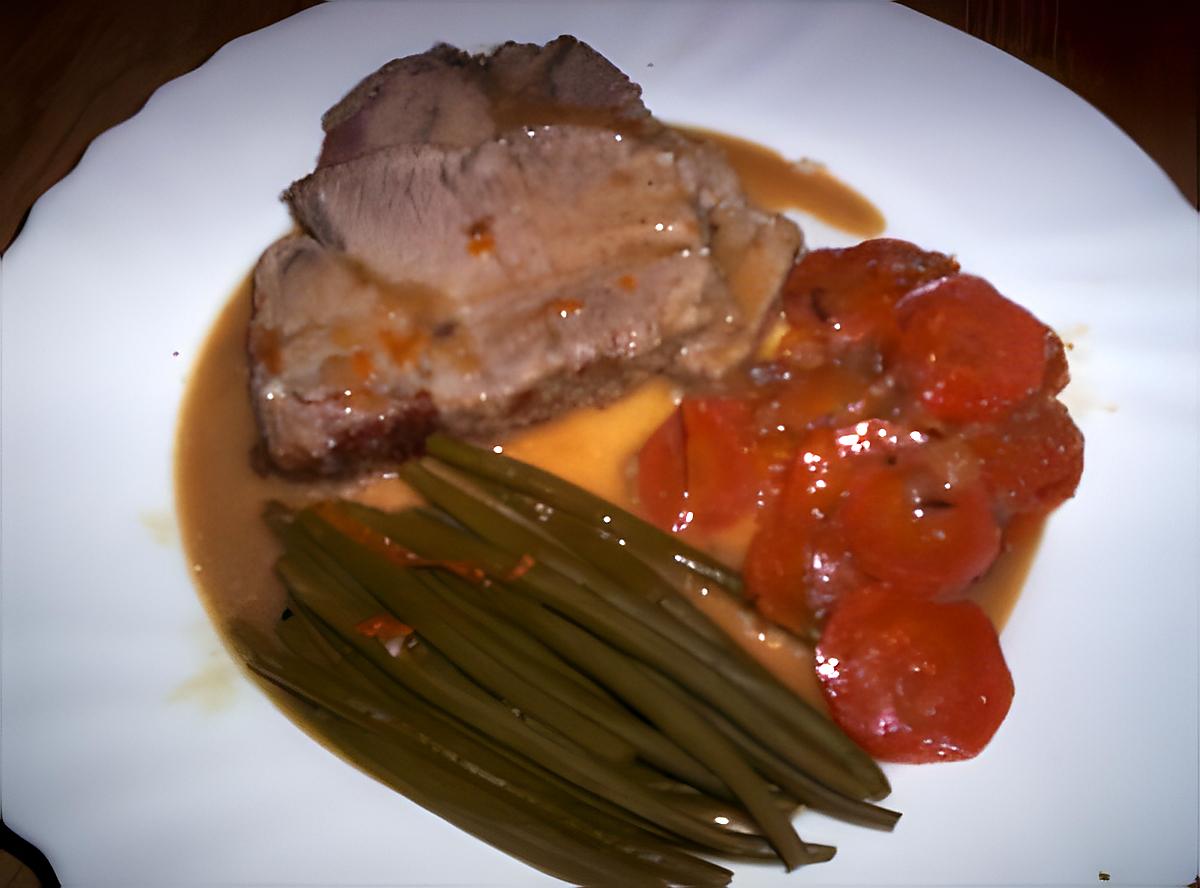 recette Rôti de veau en cocotte au Noilly Prat