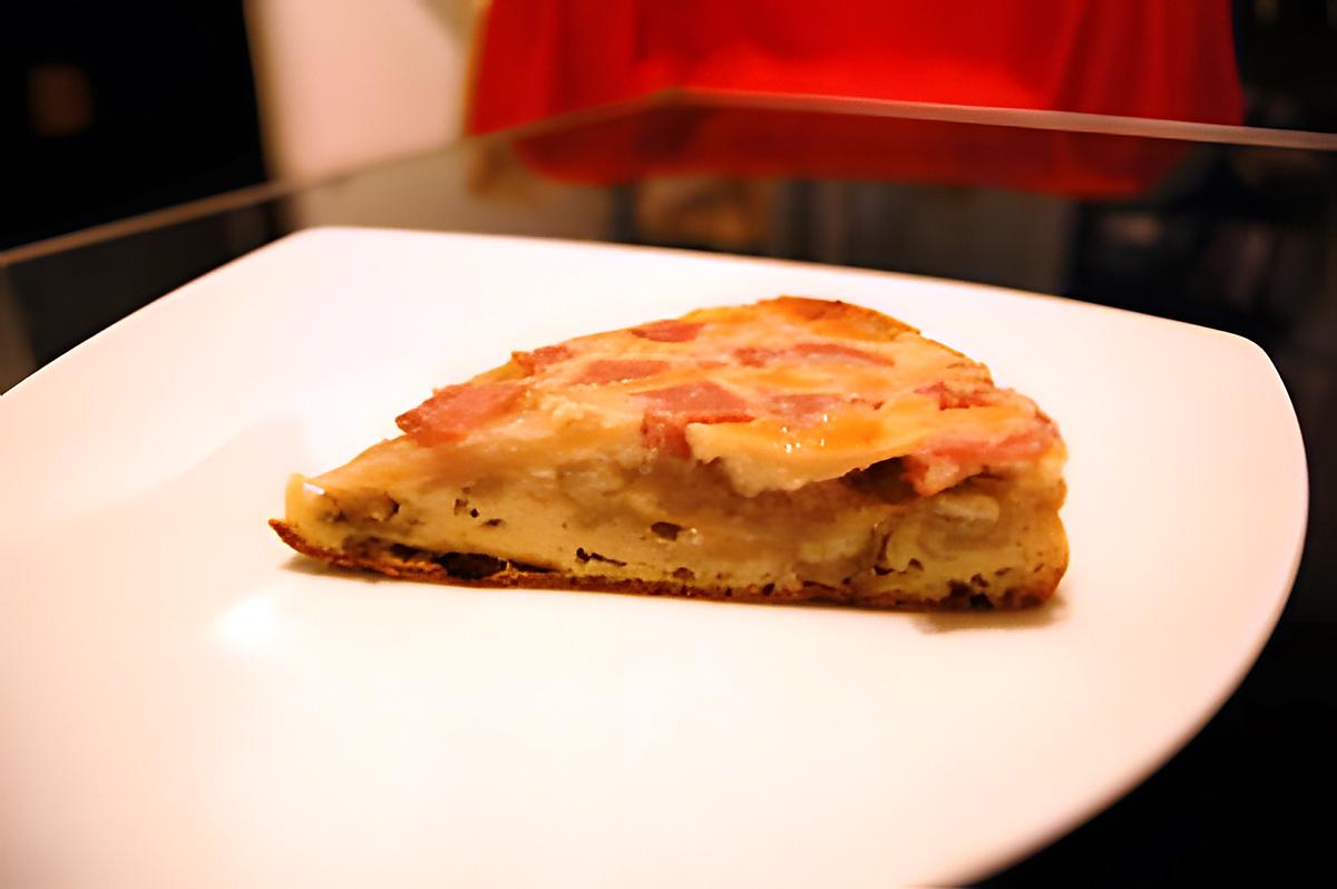 recette Quiche sans pâte Endives-Bacon (pour 4, 4,5pts/pers):