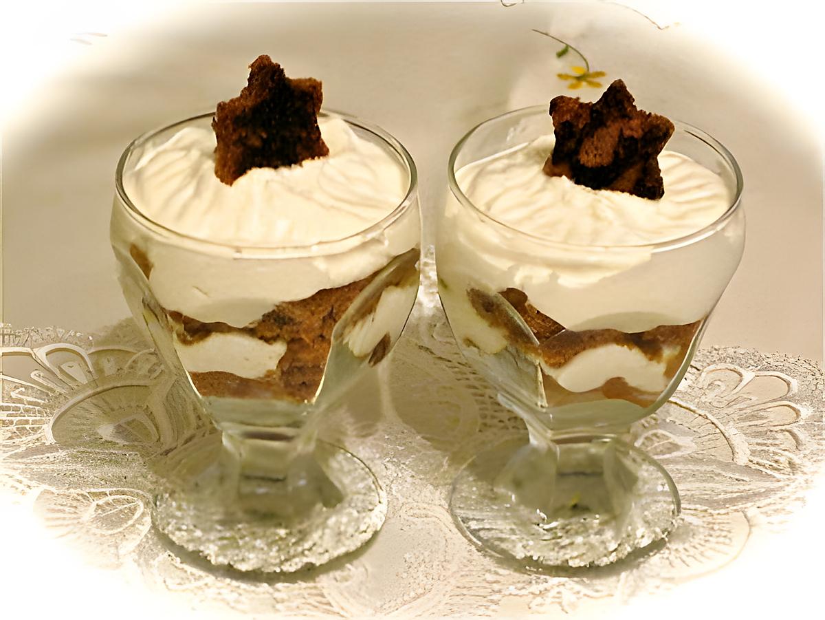 recette TIRAMISU AU PAIN D' EPICES