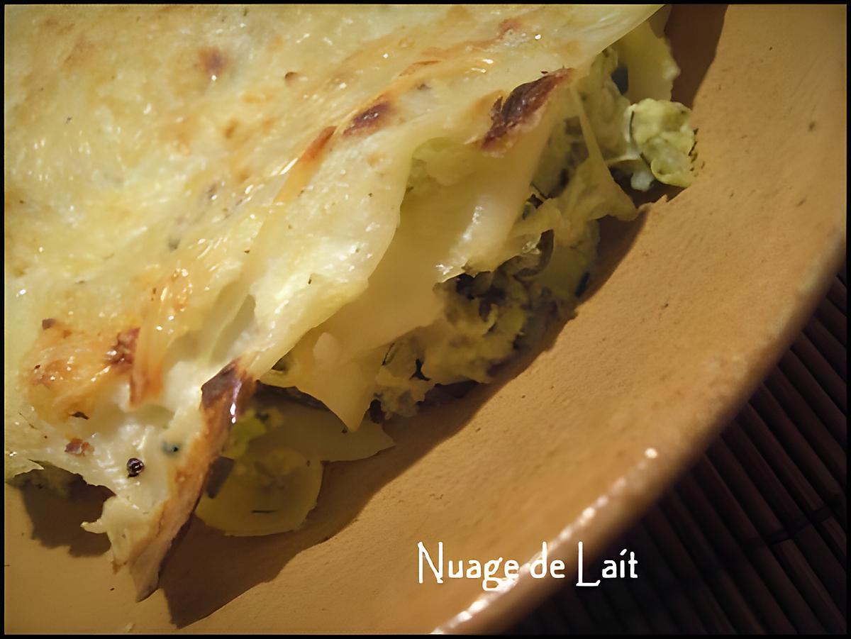 recette Lasagnes aux Courgettes et Chèvre WW