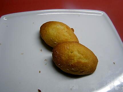 recette assortiment de madeleines