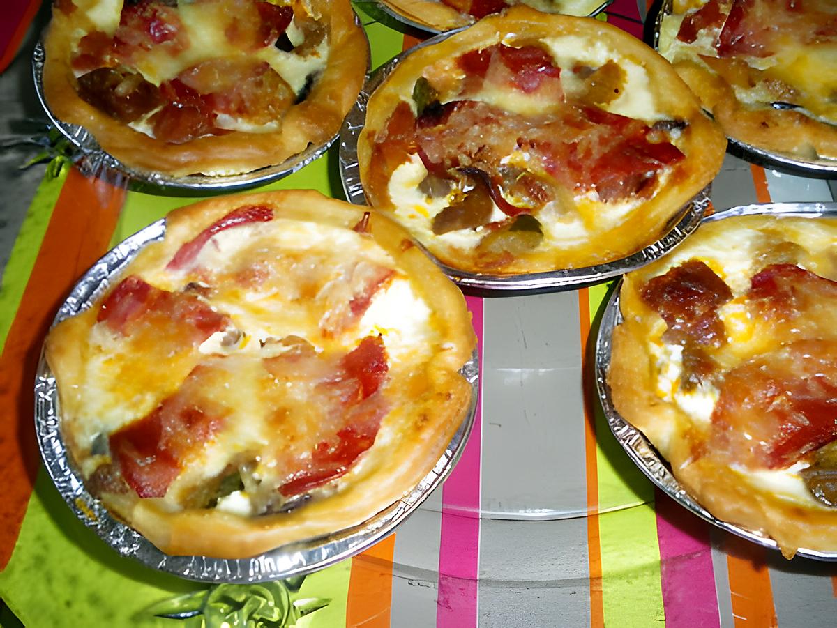 recette tartellettes ratatouille chorizo