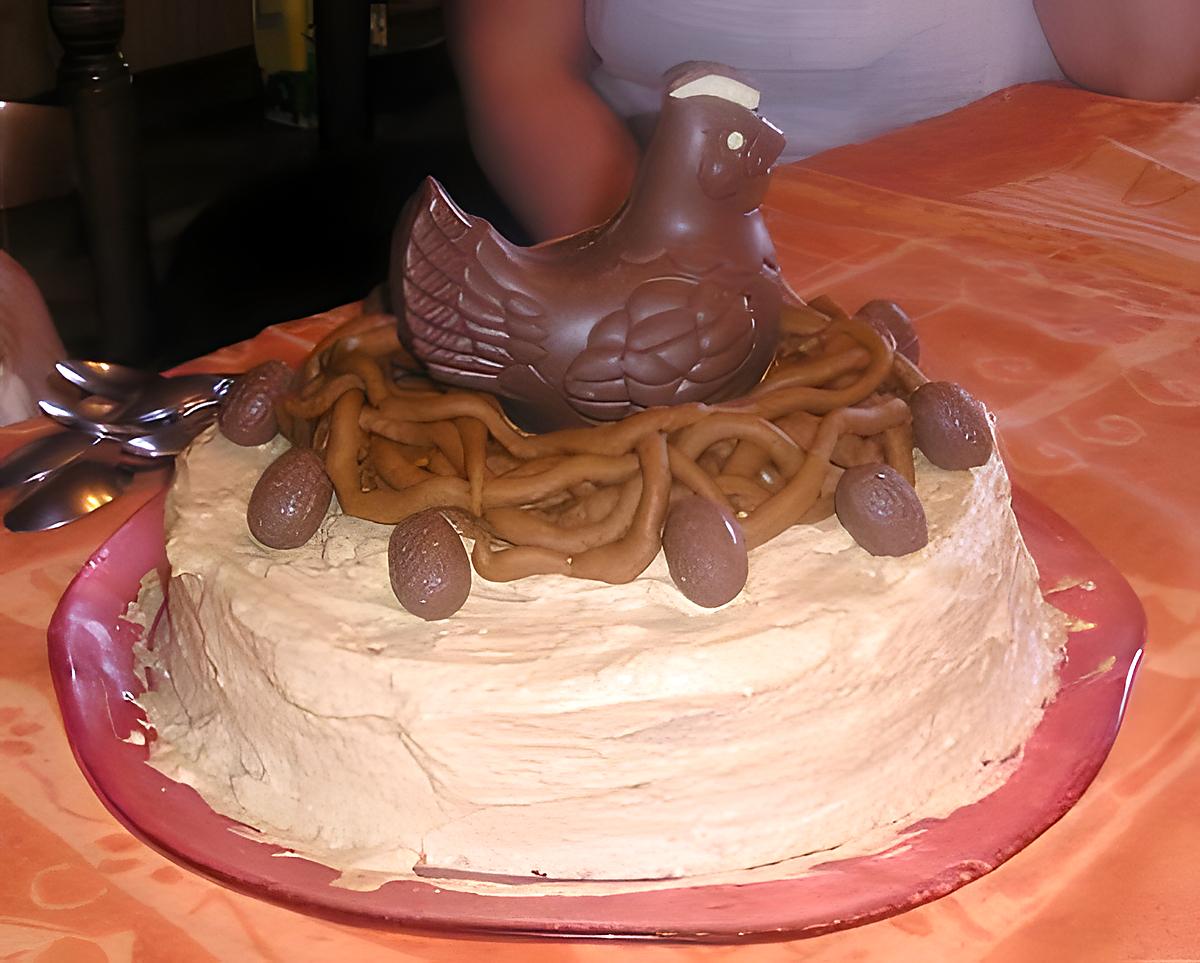 recette Nid de Pâques au Spéculoos