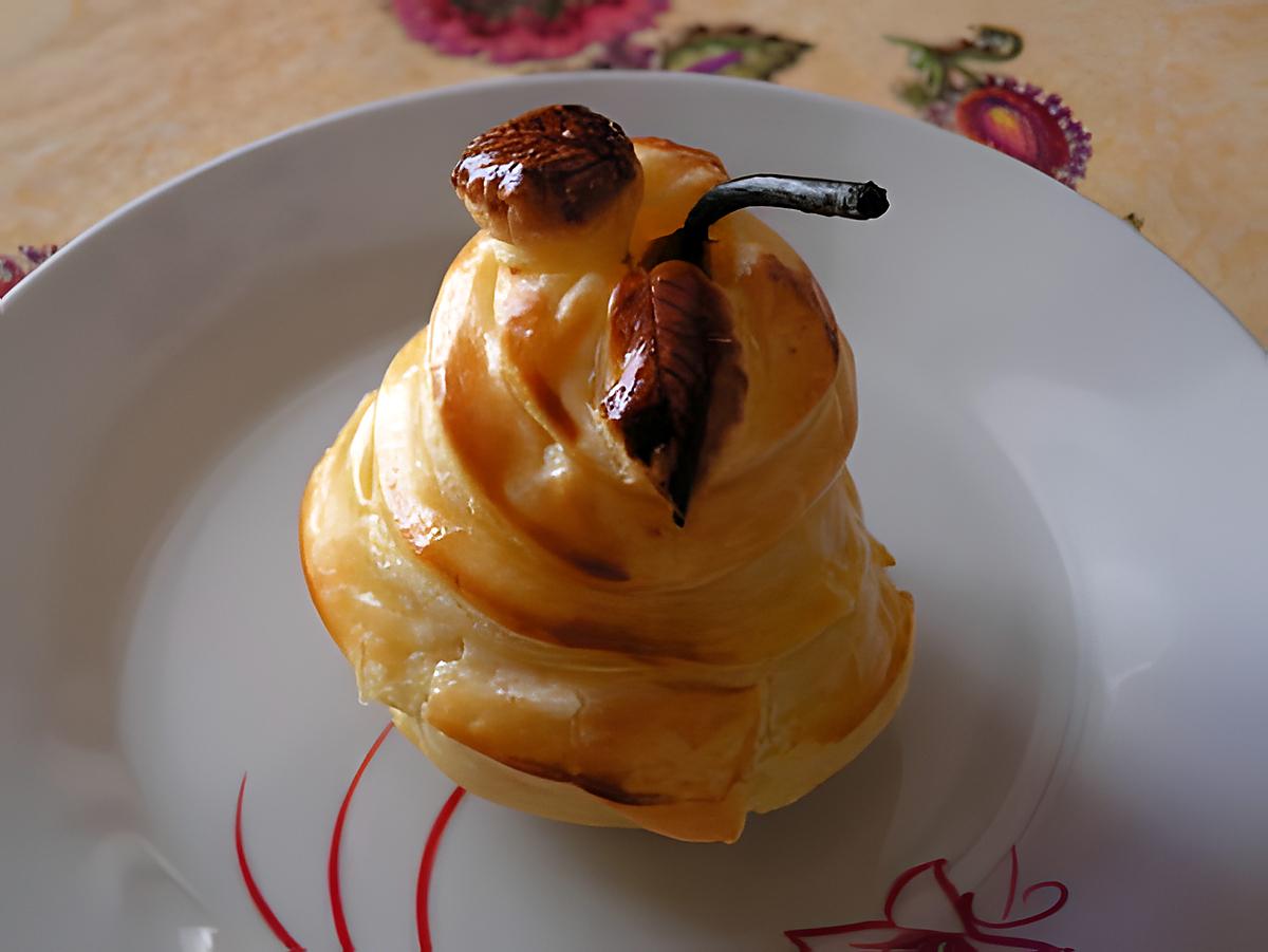 recette Poires fondantes en robe croustillante