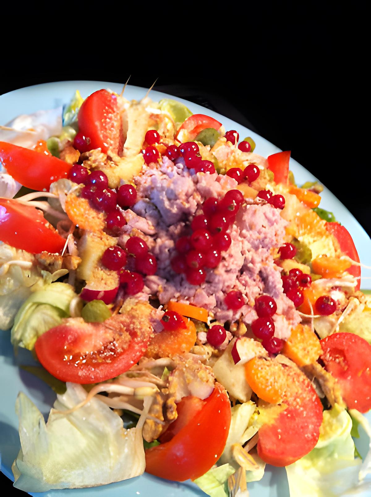 recette Ready for Bikini Salad: Thon, Sésame et Groseilles