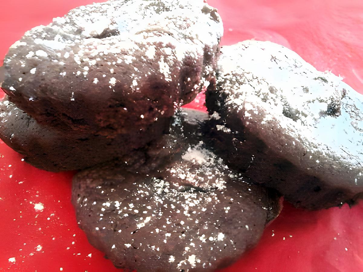 recette Amandines au chocolat