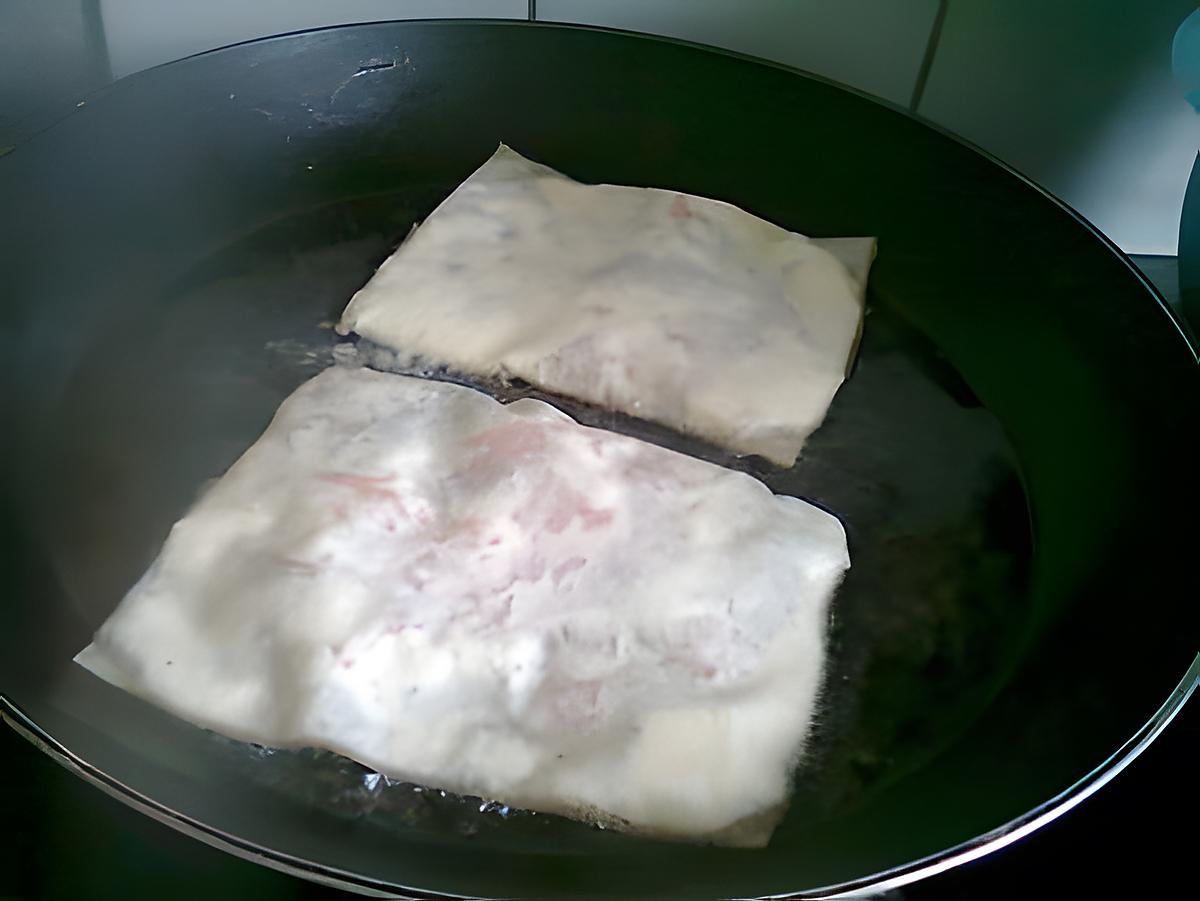 recette brique saumon fromage de lozere