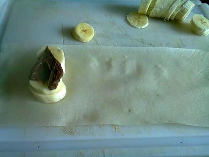 recette nems bananes nutella