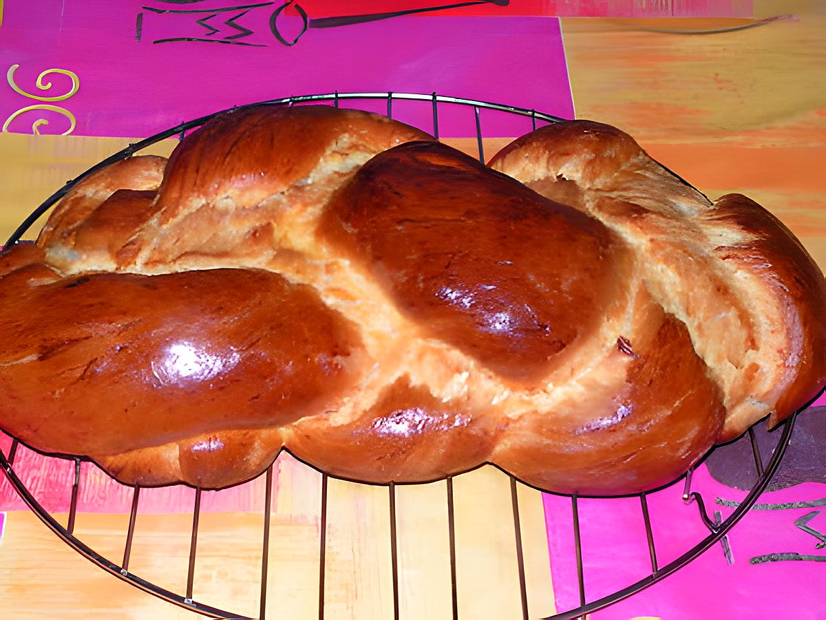 recette Brioche tressée