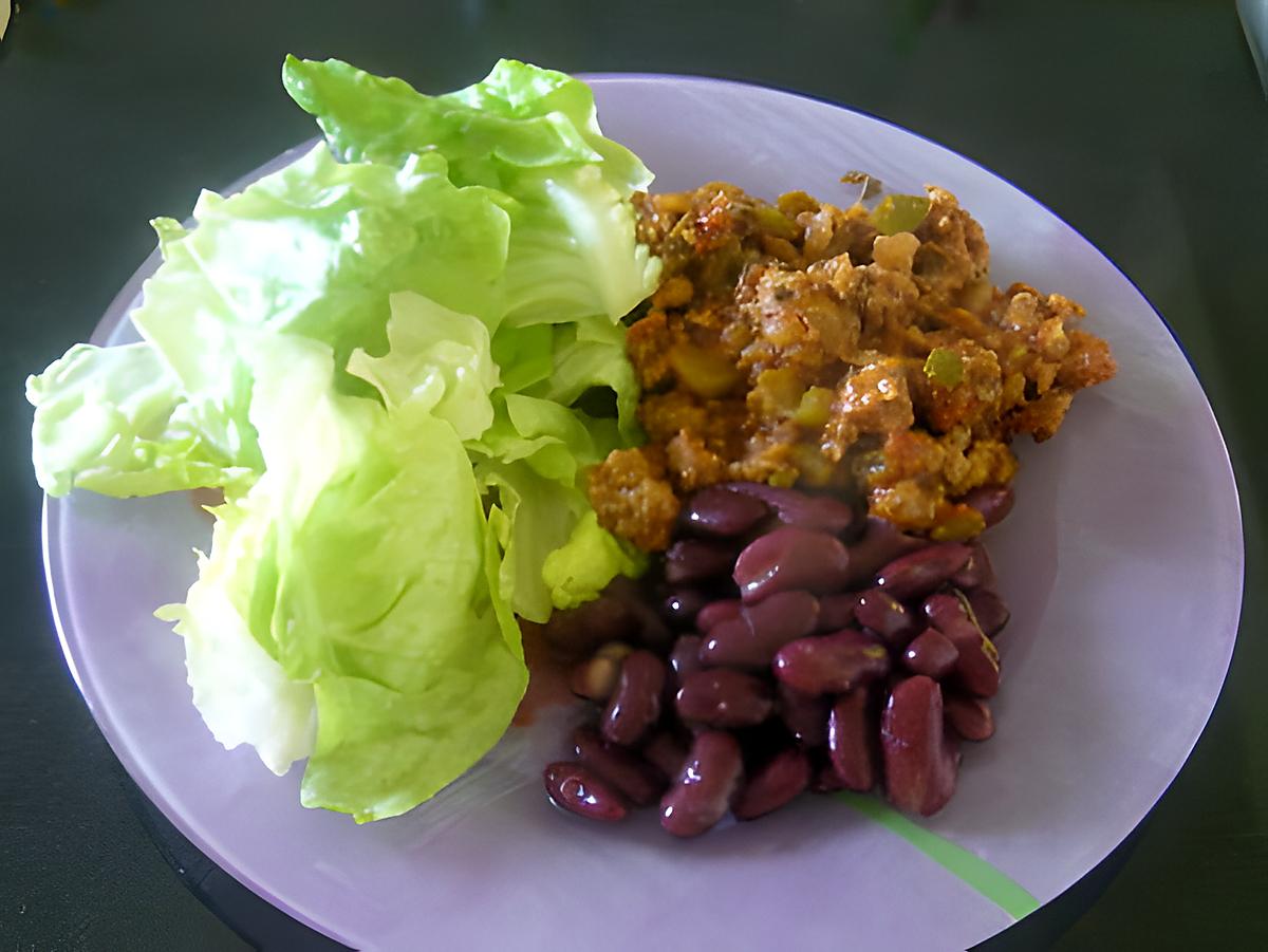 recette Chili con carne simplifié