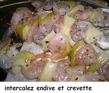 recette Crevettes au romarin frais