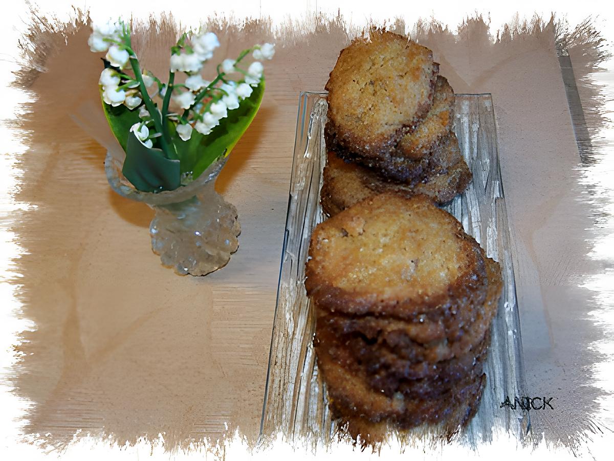 recette Cookies au sésame noir et gingembre confit –Recette de chouya