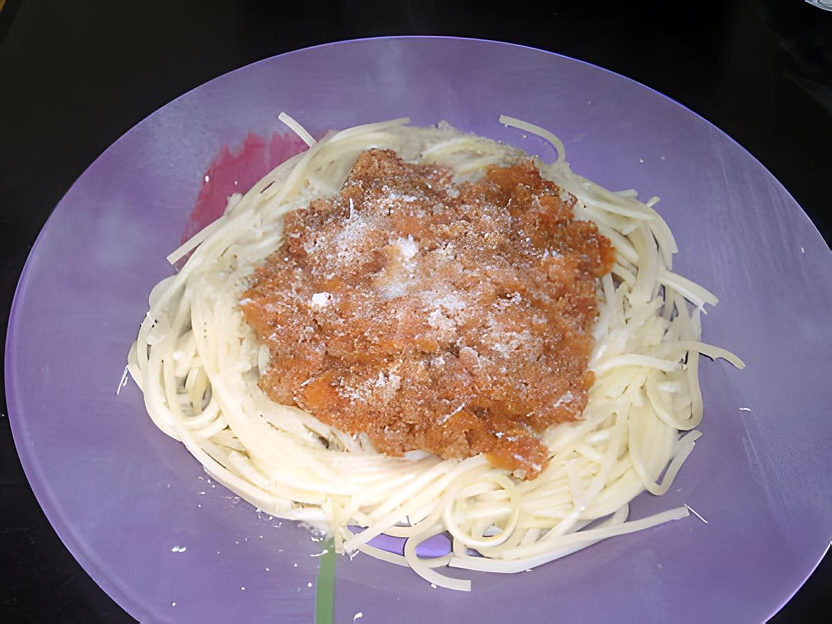 recette Mes spaghettis à la bolognaise