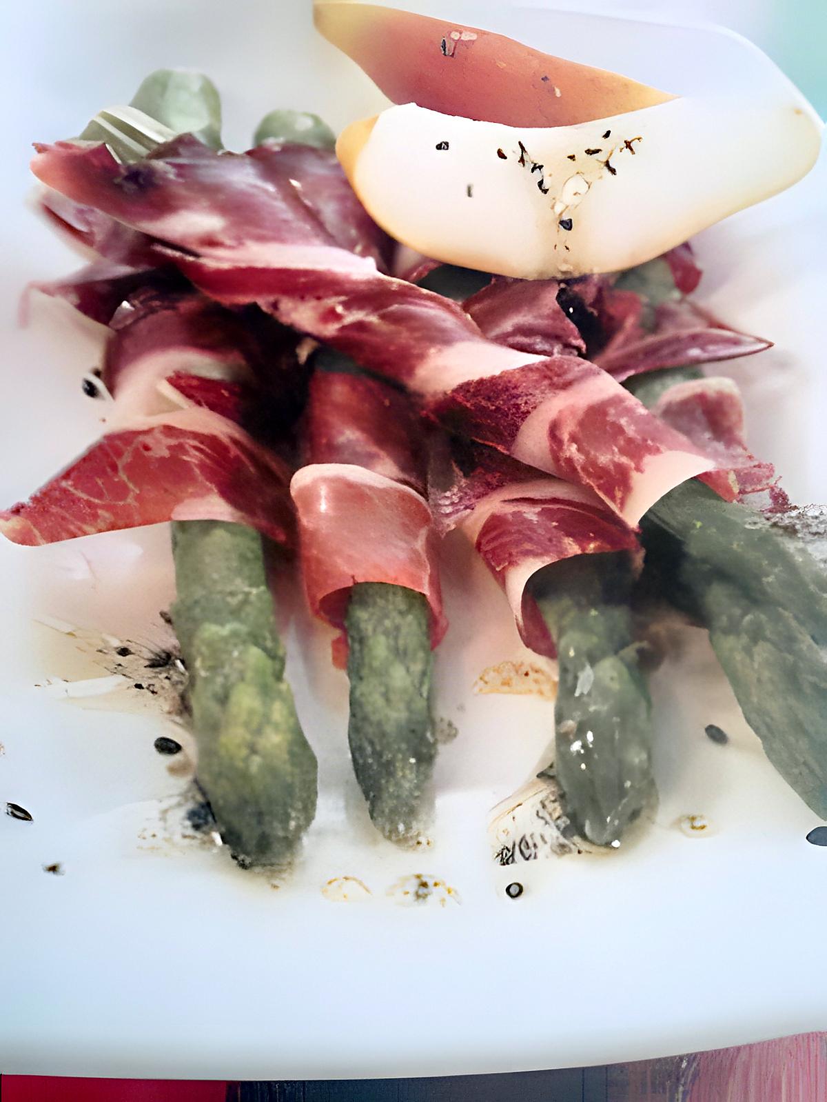 recette Asperges au jambon serrano