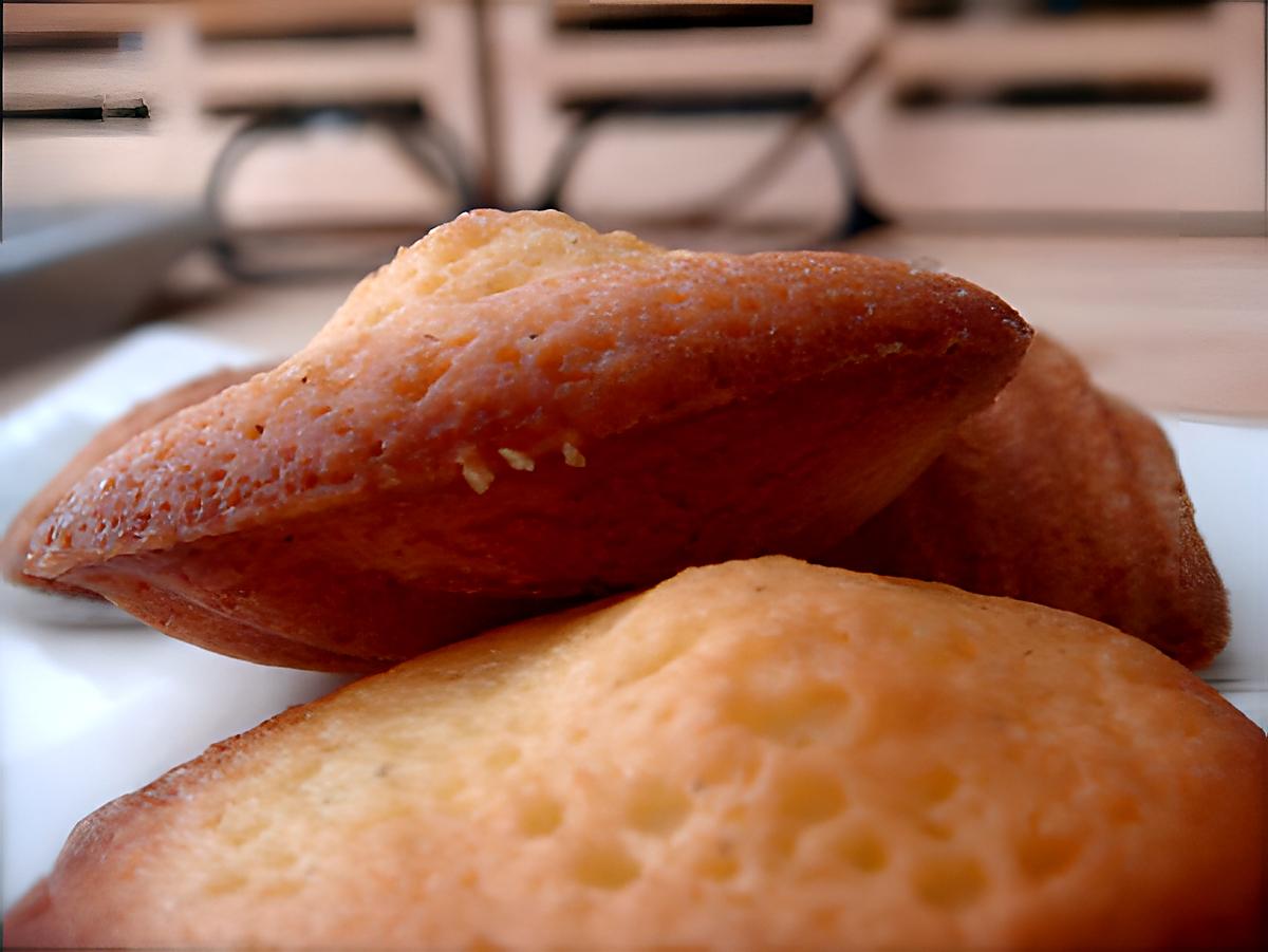 recette Petites Madeleines