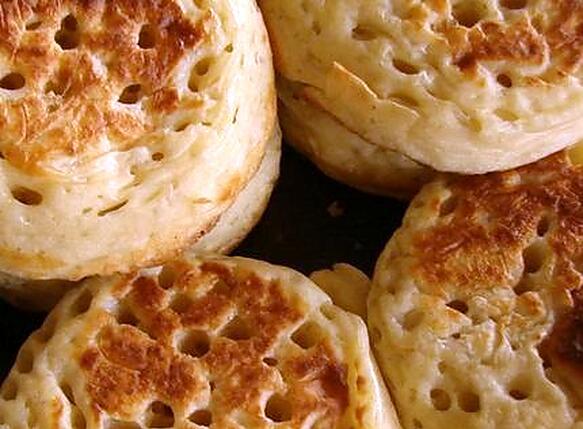 recette Les crumpets 'crepes anglaise'