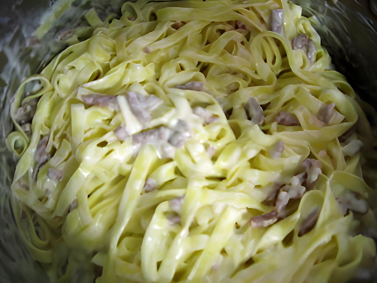 recette tagliatelle a la carbonara halal