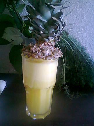 recette Jus d'ananas frais centrifugeuse