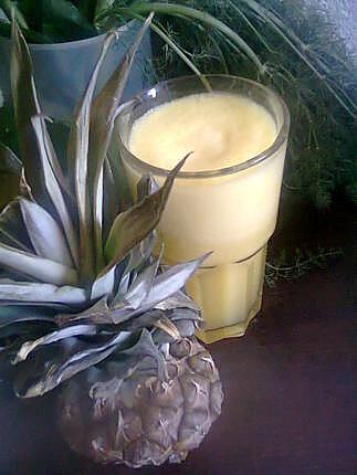 recette Jus d'ananas frais centrifugeuse