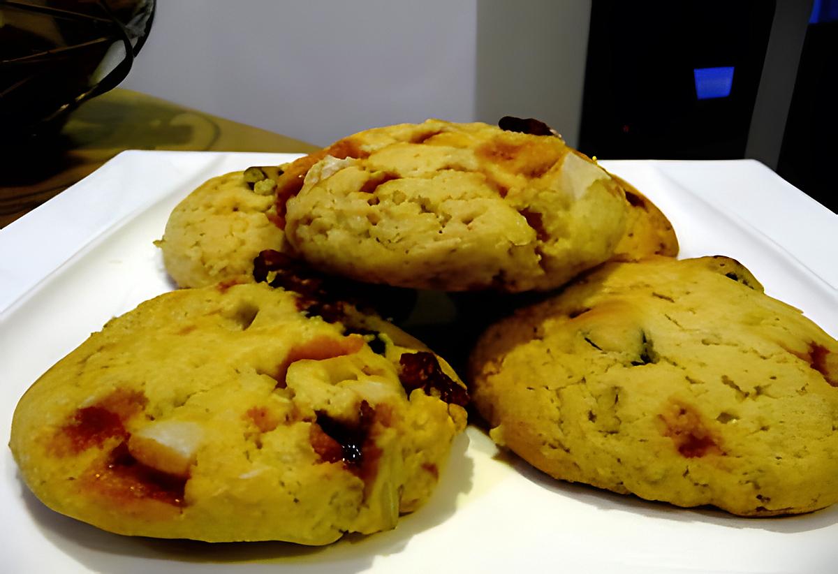 recette Ooo Cookies Cranberries & noix du Brésil caramélisées ooO