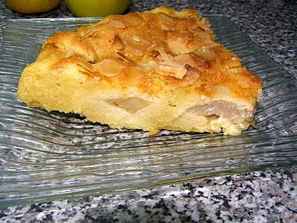 recette tarte amandine pommes poires