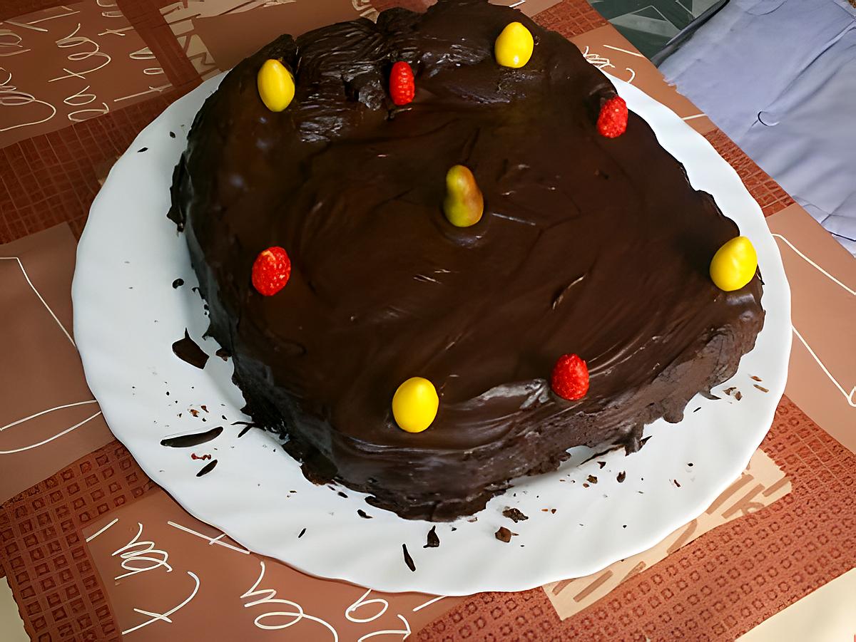 recette gateau au chocolat