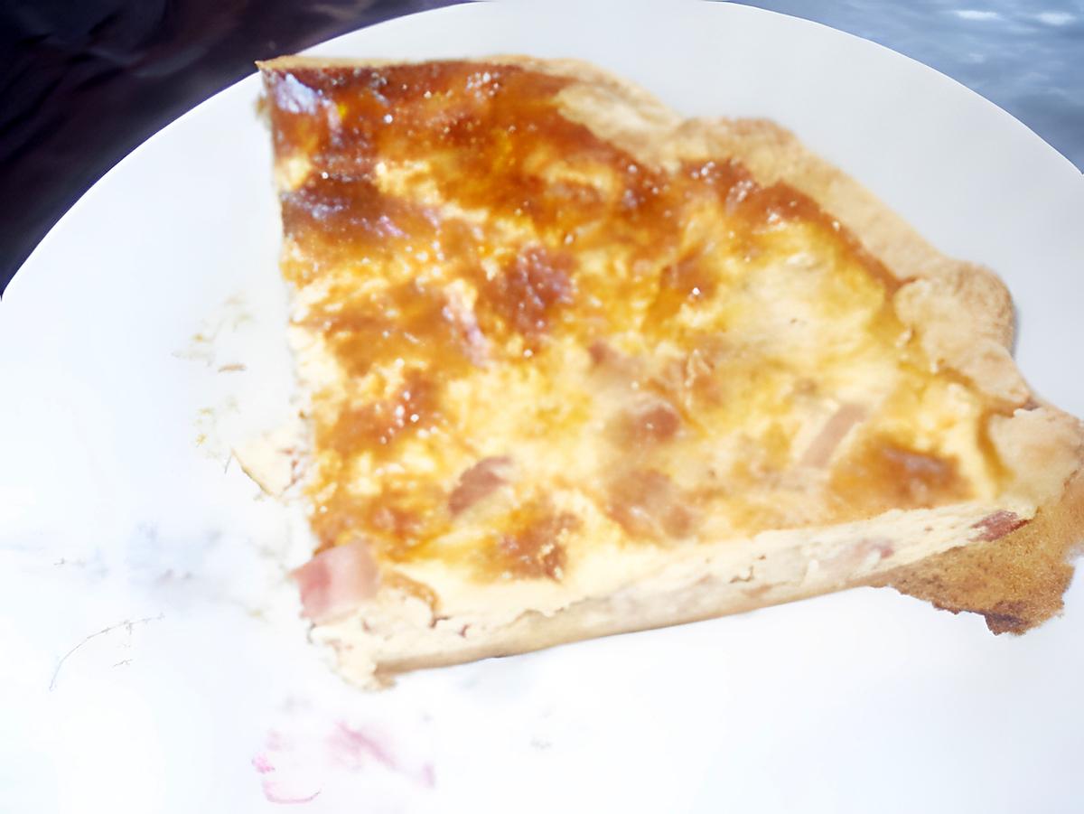 recette QUICHE LORRAINE