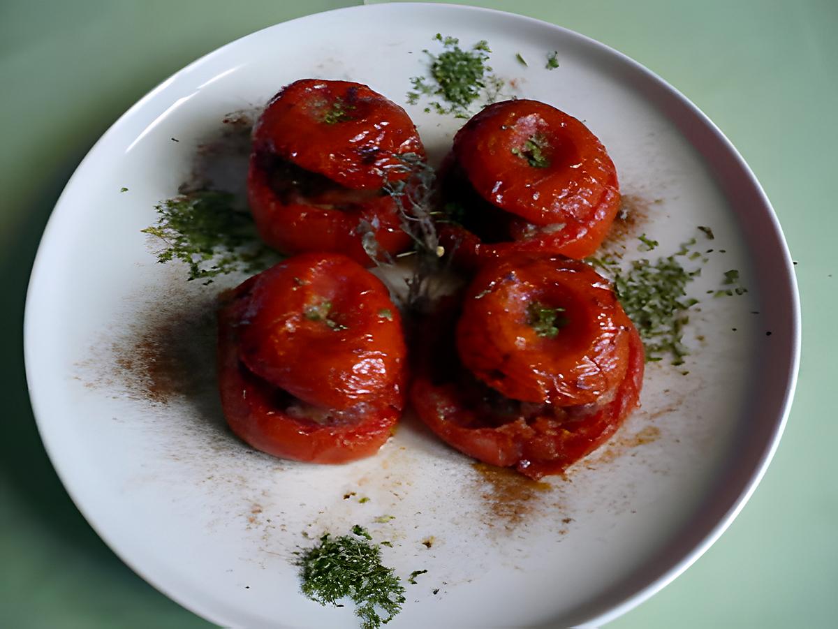 recette Tomates farcies ratatouille/jambon