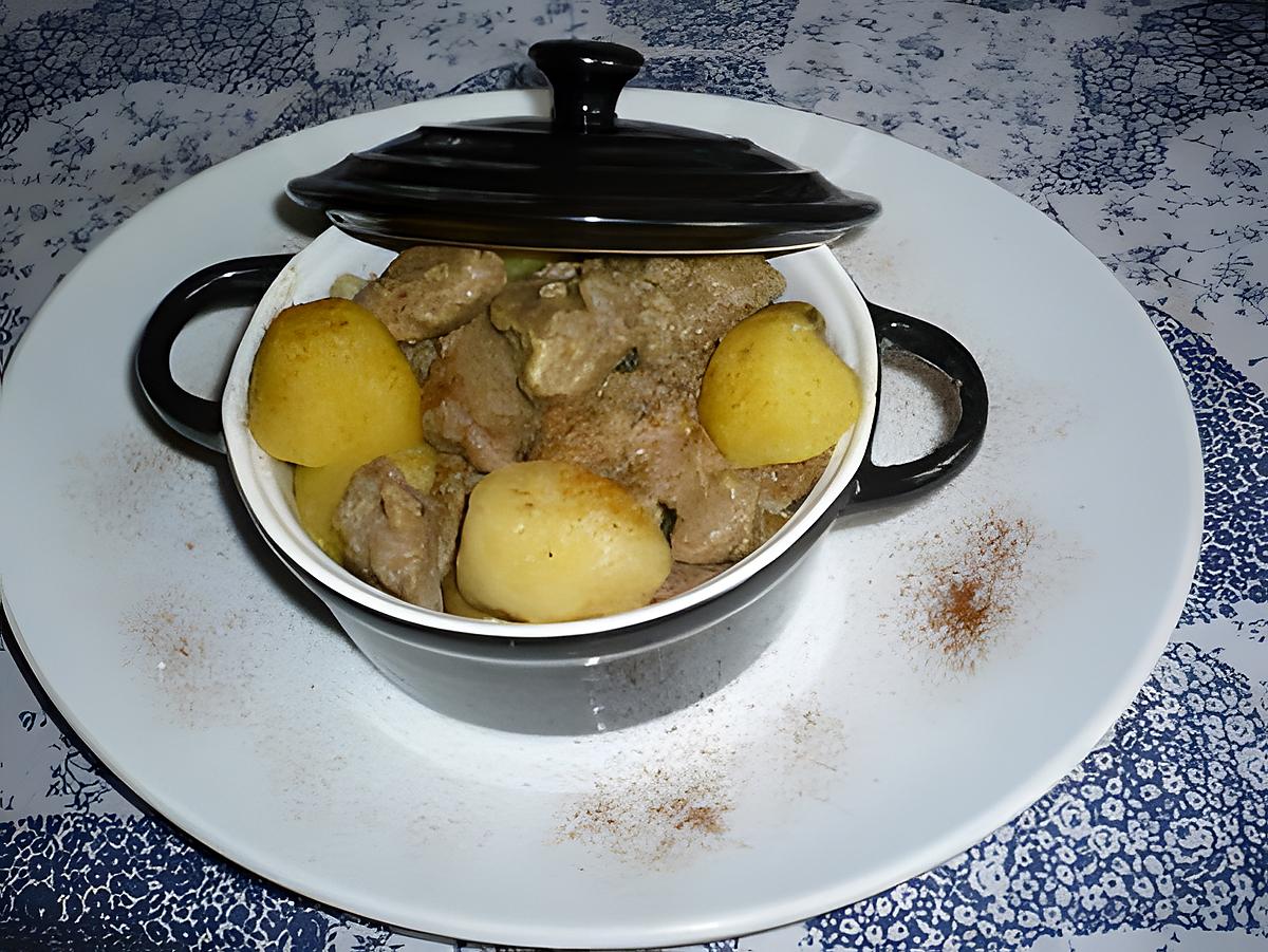 recette Sauté de porc aux lardons