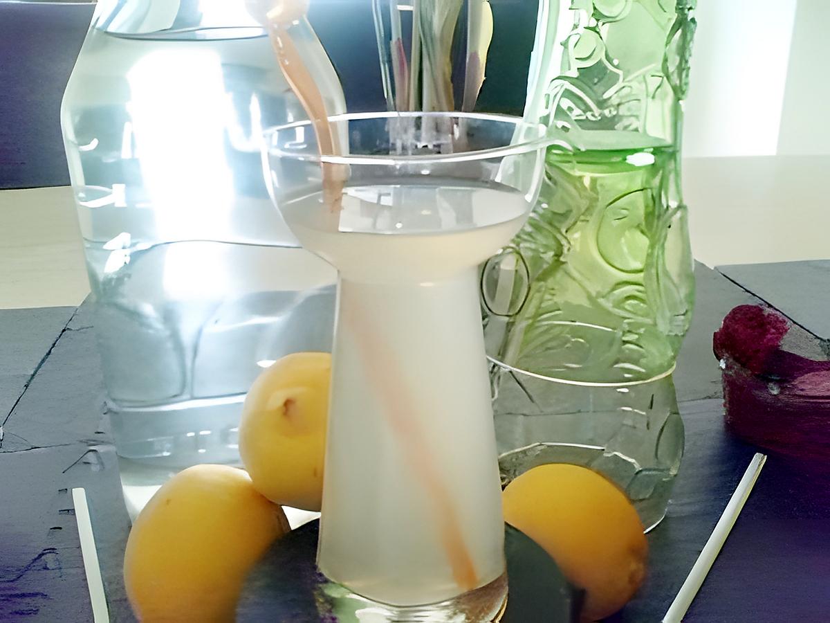 recette Sirop de citron maison