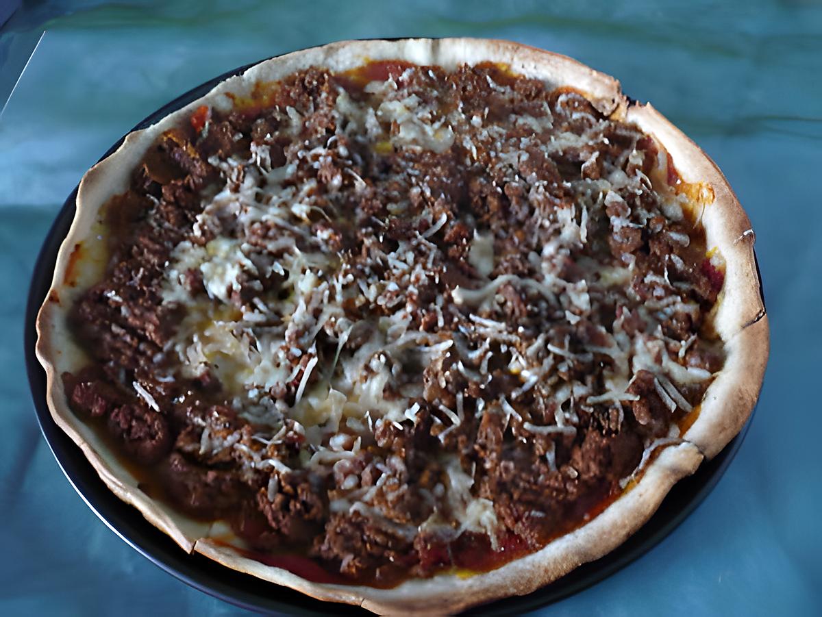 recette Tarte à la bolognaise