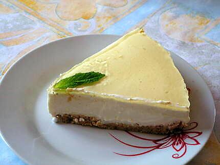 recette Cheese cake à la menthe