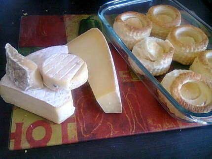recette Bouché a la reine saucisses fromages