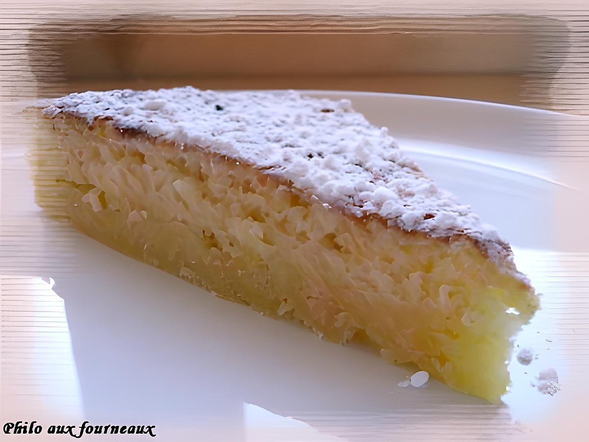 recette Gâteau mousseux au citron
