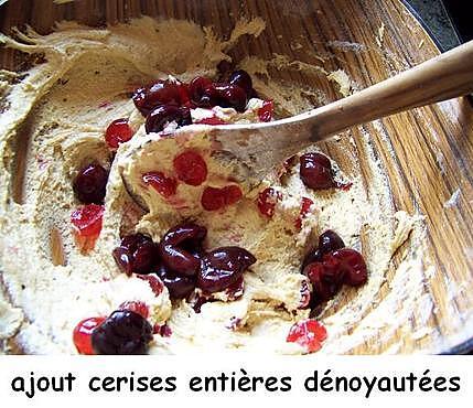 recette Cake aux deux cerises