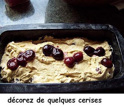 recette Cake aux deux cerises