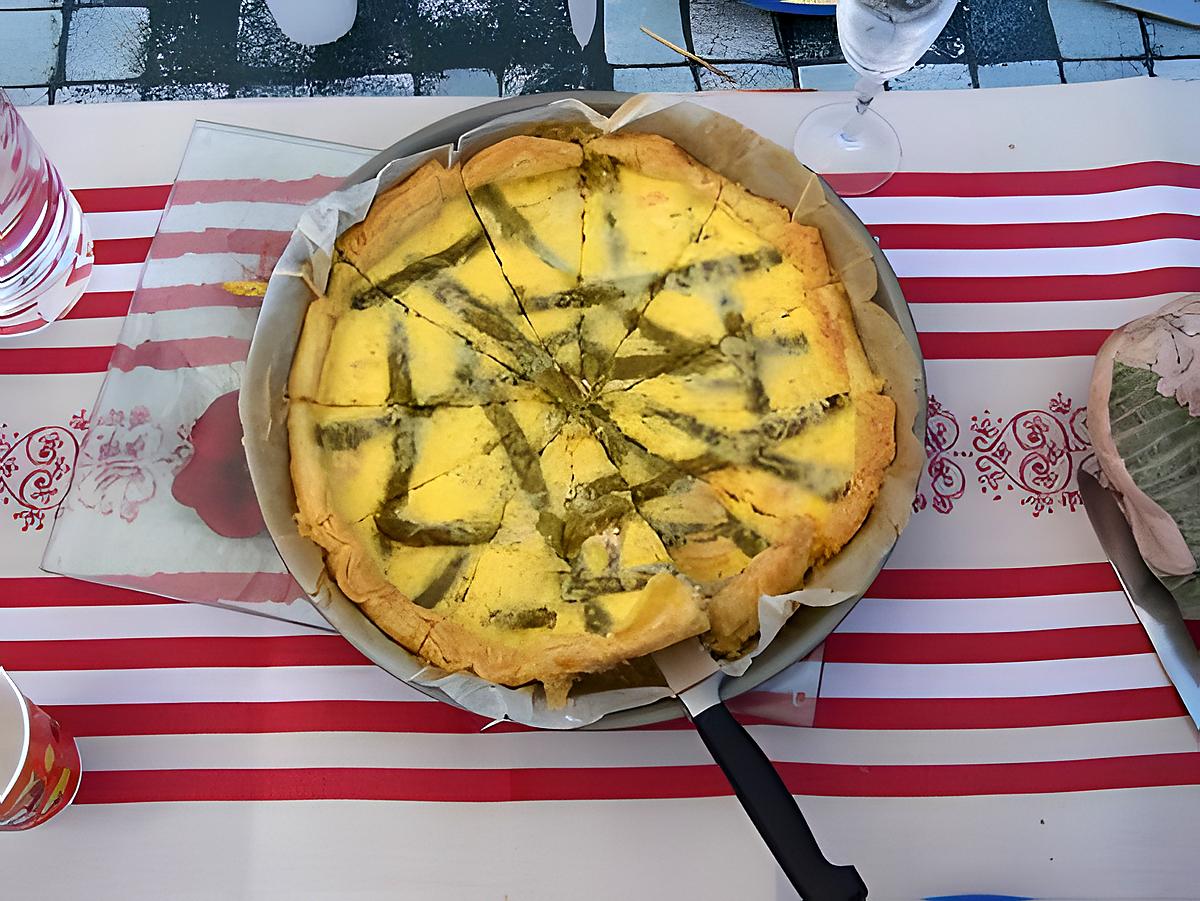 recette Quiche asperge/saumon