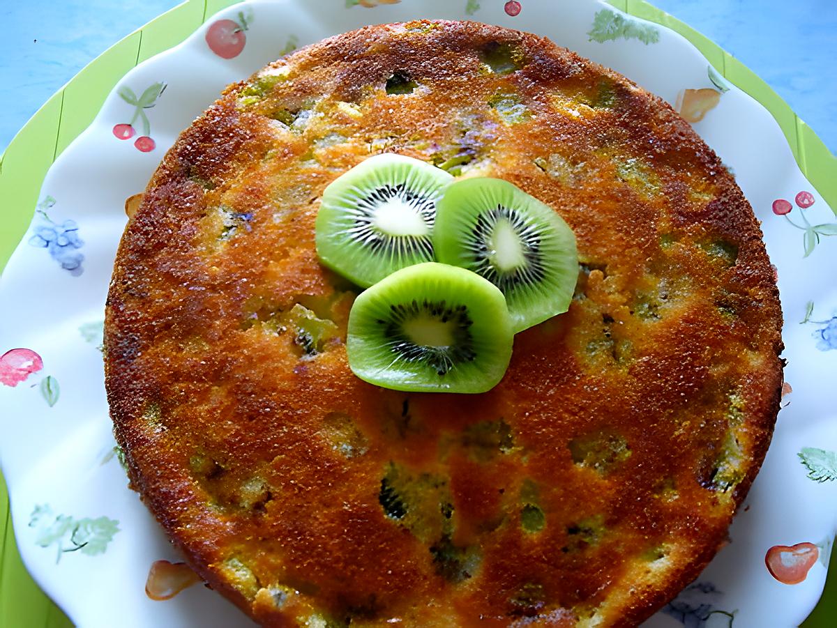 recette Gâteau aux kiwis