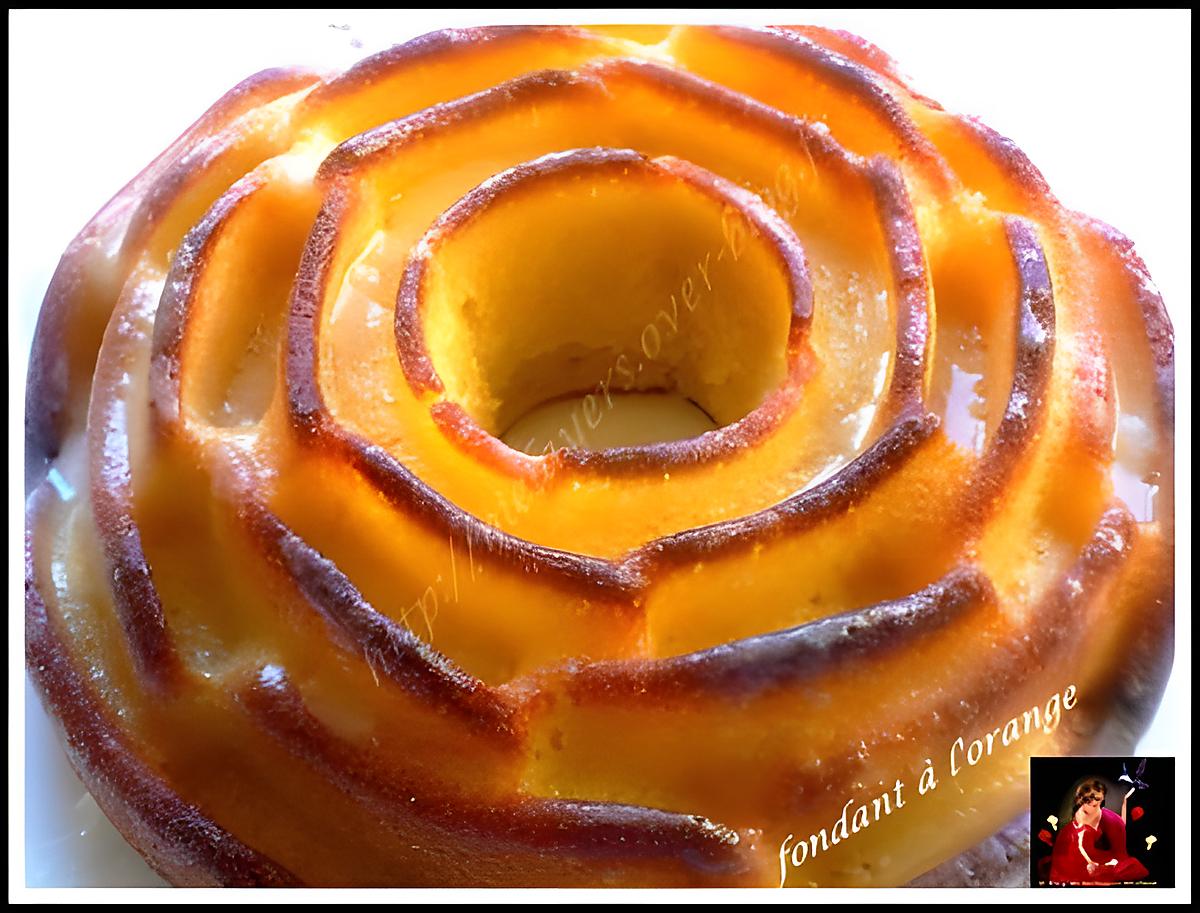 recette fondant à l'orange