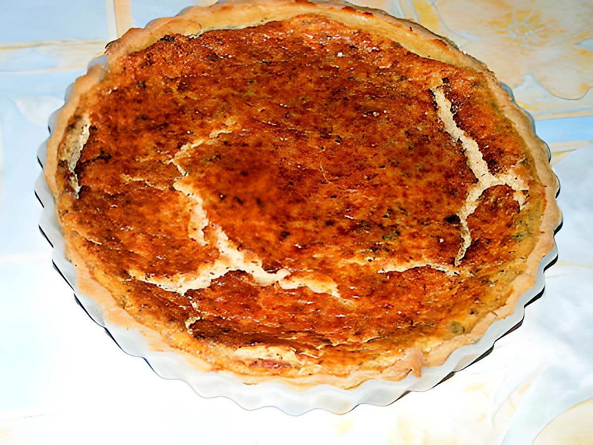 recette Quiche au velouté de légumes