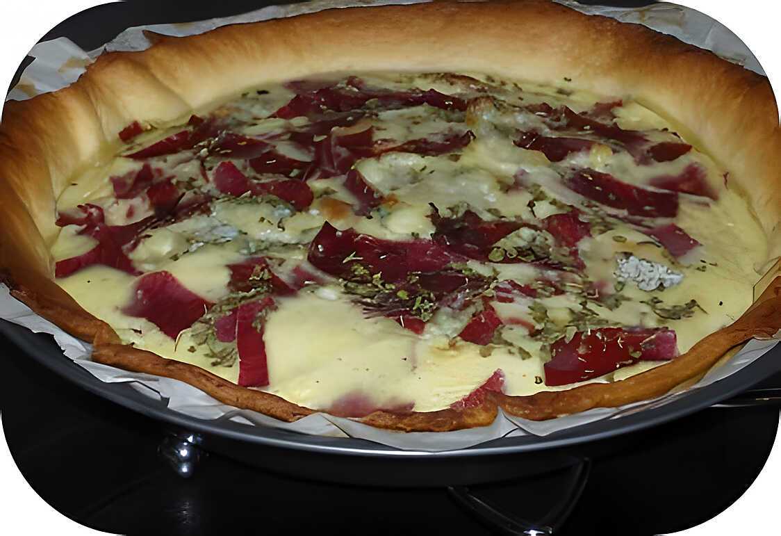 Tarte Salée Viande de Grison & Fourme d'Ambert