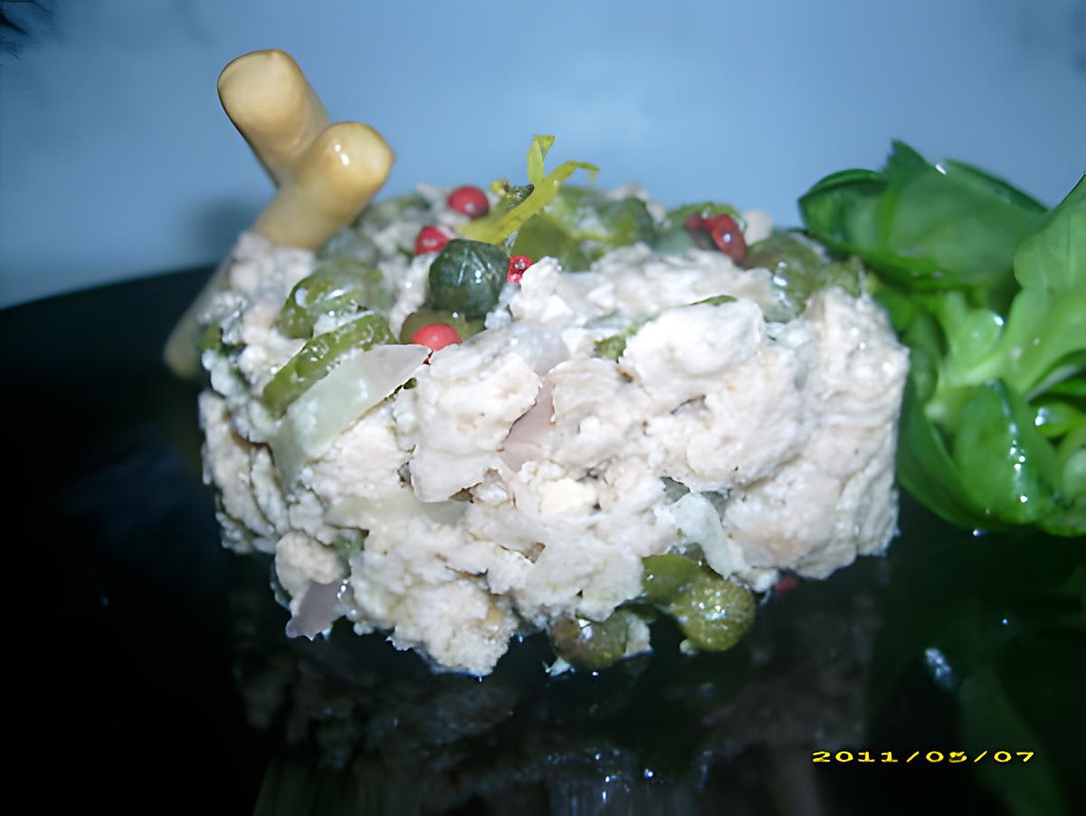 recette thon tartare