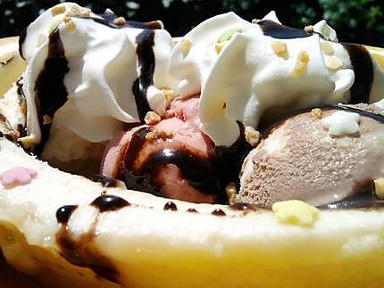 recette Banana split