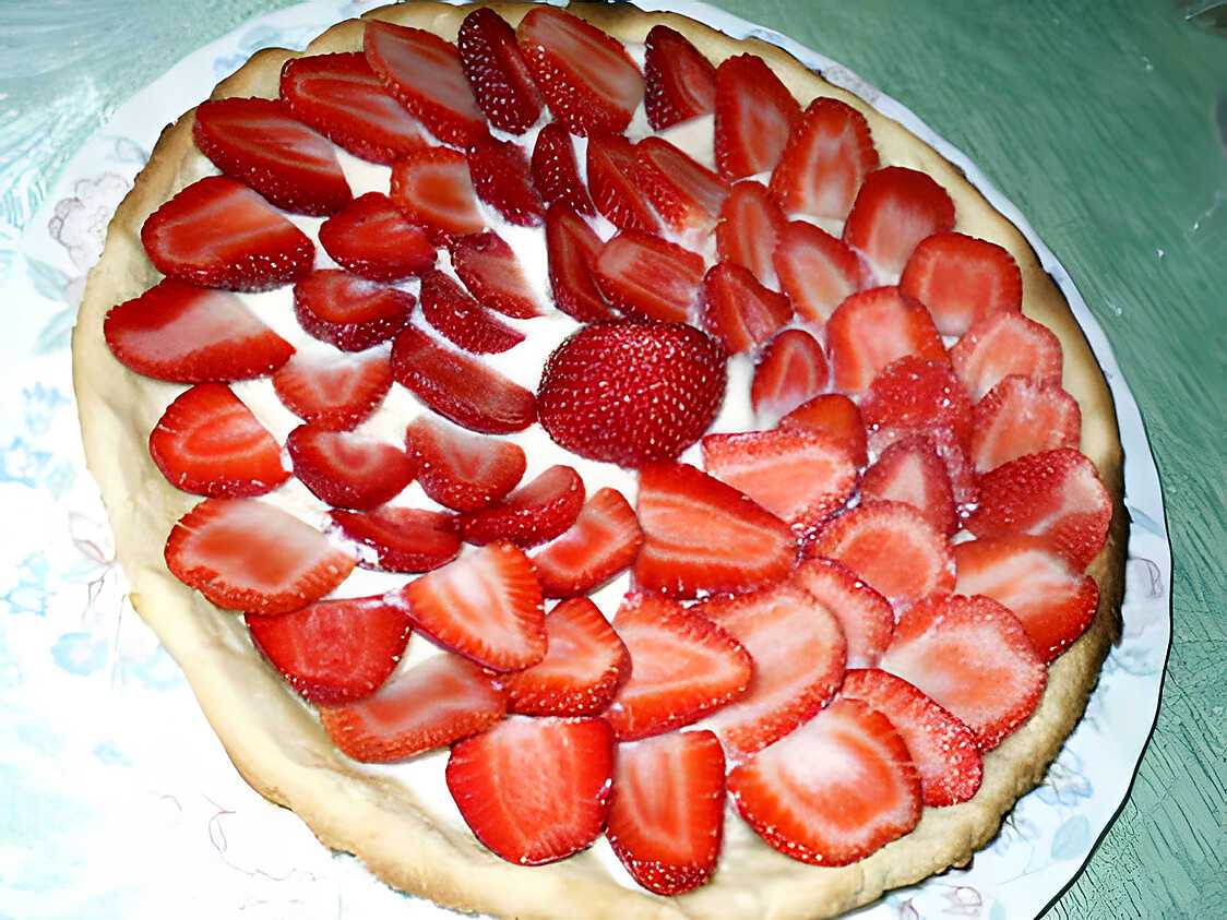 Recette Tarte Aux Fraises Creme D Amande