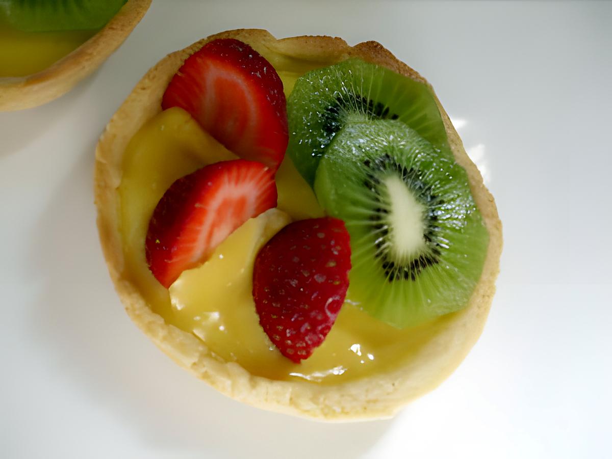 recette Mini tartelettes fraise-kiwi