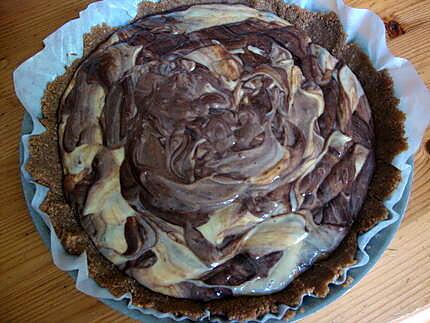 recette tarte speculos chocolat /citrons